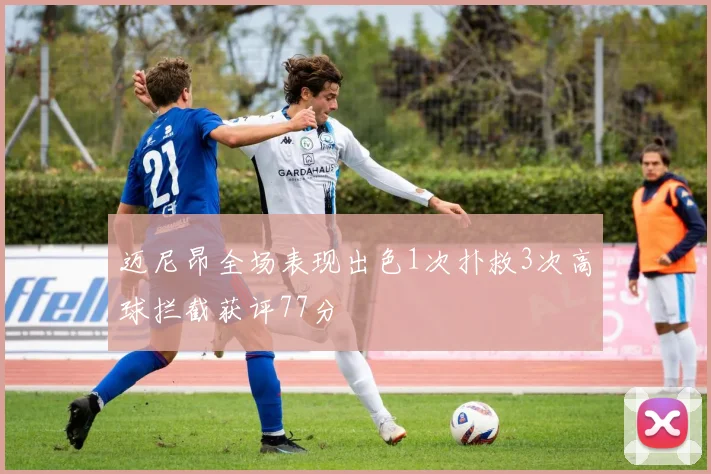 迈尼昂全场表现出色1次扑救3次高球拦截获评77分